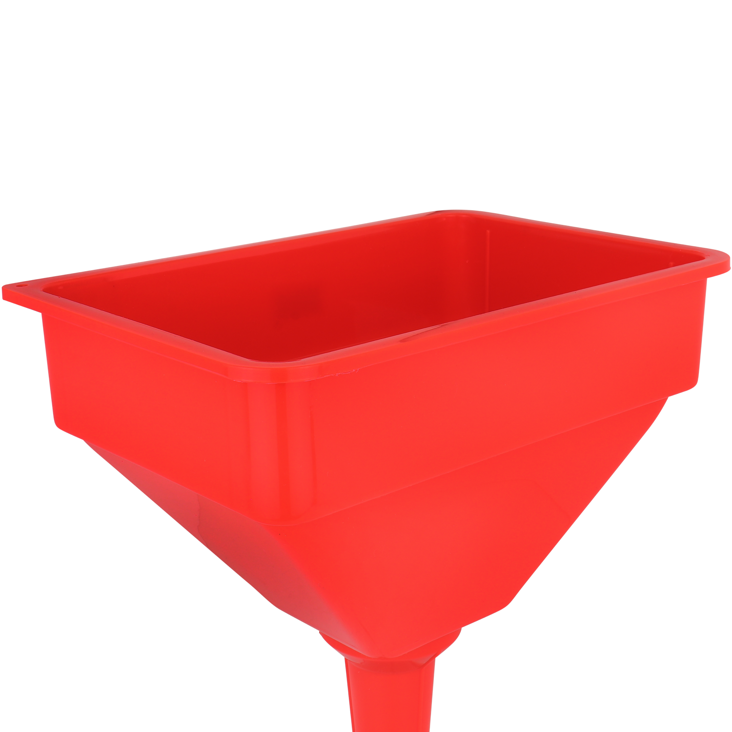 ZE764 - Polyethylene Funnel with Screen- 10 inch X 7 inch top