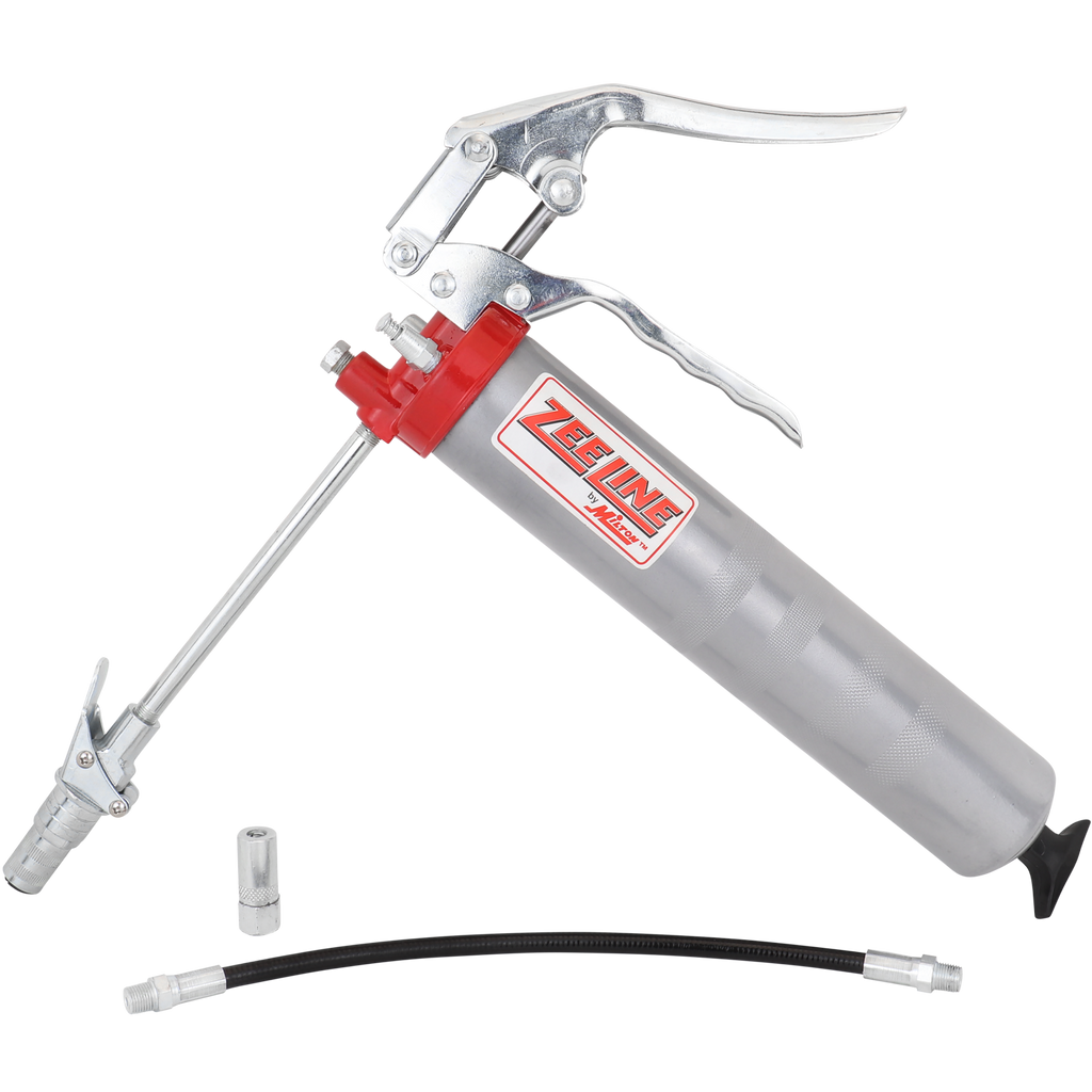 Greasu Gun ZEHD5-LC - 6,000 psi Heavy-Duty Pistol Action Grease Gun w/Locking Gre