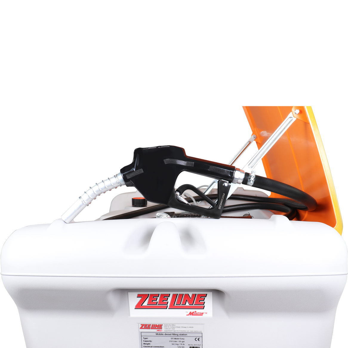 ZEFS-55LP - 55-Gallon Low-Profile Portable Diesel Fueling Station