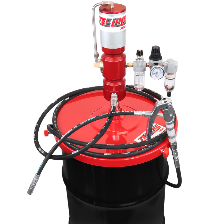 ZE1213PK-Air operated 60:1 grease system for 25-50lb pail