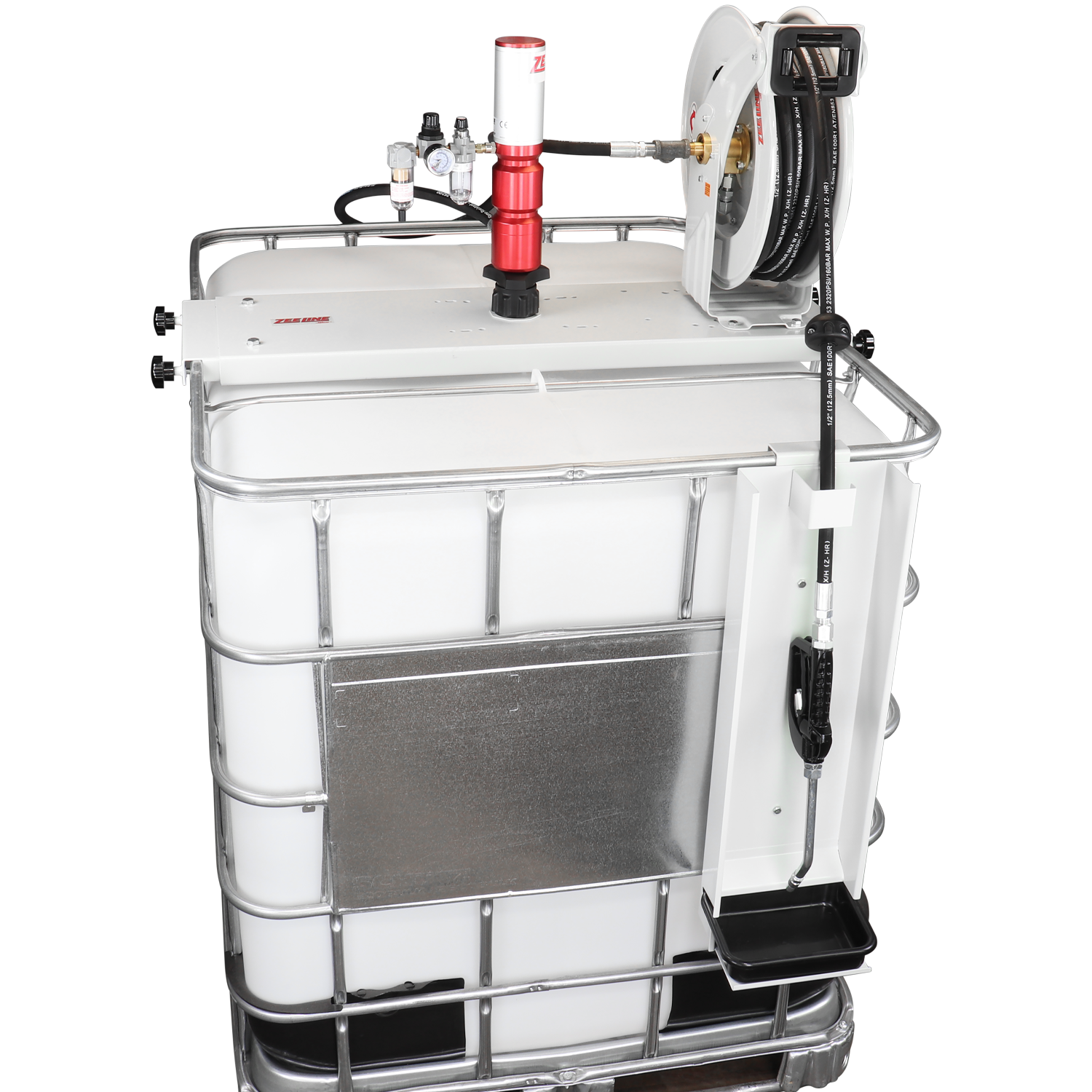 ZE1730PK-IBC-400 - 5:1 Premium Series Pump Kit IBC w/reel & Control Va