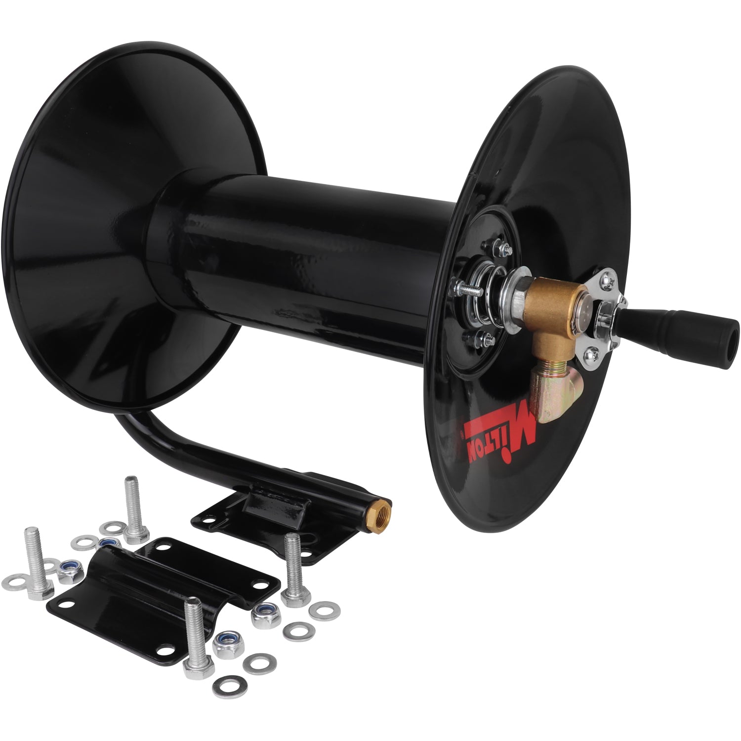 Empty Manual Reel for Pressure Washing (holds 100' of hose)