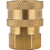 1/4" Quick Coupler, Female Straight Thru