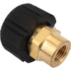 M22F X 1/4" Screw Coupler, Female