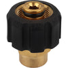 M22F X 1/4" Screw Coupler, Female
