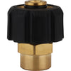 M22F X 1/4" Screw Coupler, Female