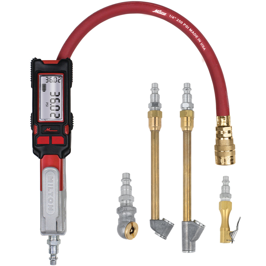 Tire inflator with digital gauge sales