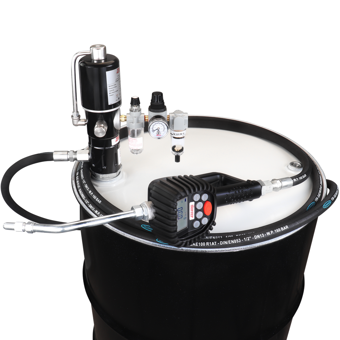 ZE1730K-55-300 – 5:1 Eco Series Pump Kit 55-Gal w/hose & preset meter ZE1730K-55-300 – 5:1 Eco Series Pump Kit 55-Gal w/hose & preset meter