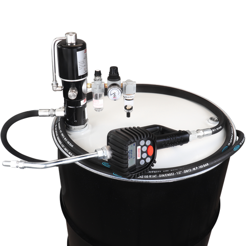 ZE1730K-16-300 – 5:1 Eco Series Pump Kit 55-Gal w/hose & preset meter