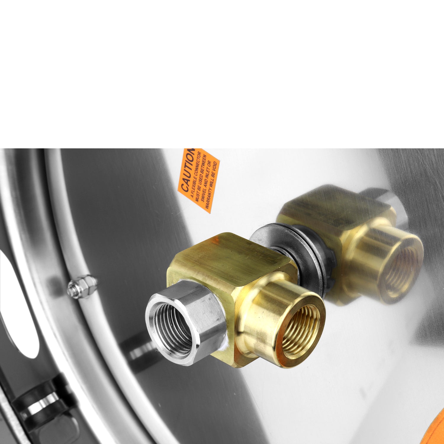2750-12SS - Milton® Industrial Stainless Steel Hose Reel Retractable, 1/2