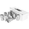 S-715ST - Milton® 1/4" FNPT Industrial Interchange (M-STYLE®) Quick-Connect Steel Coupler (Box of 10 Retail Package)