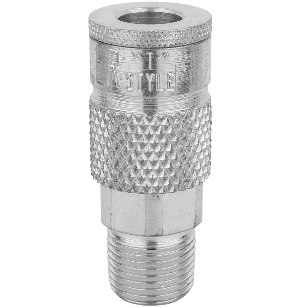 Milton 1814 3/8" Male Industrial-Style (G-Style) Air Coupler - 3/8" MNPT