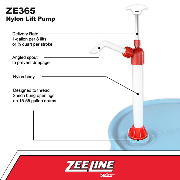 ZE365 - Nylon Lift Pump (1 Gallon Per 8 Lifts)