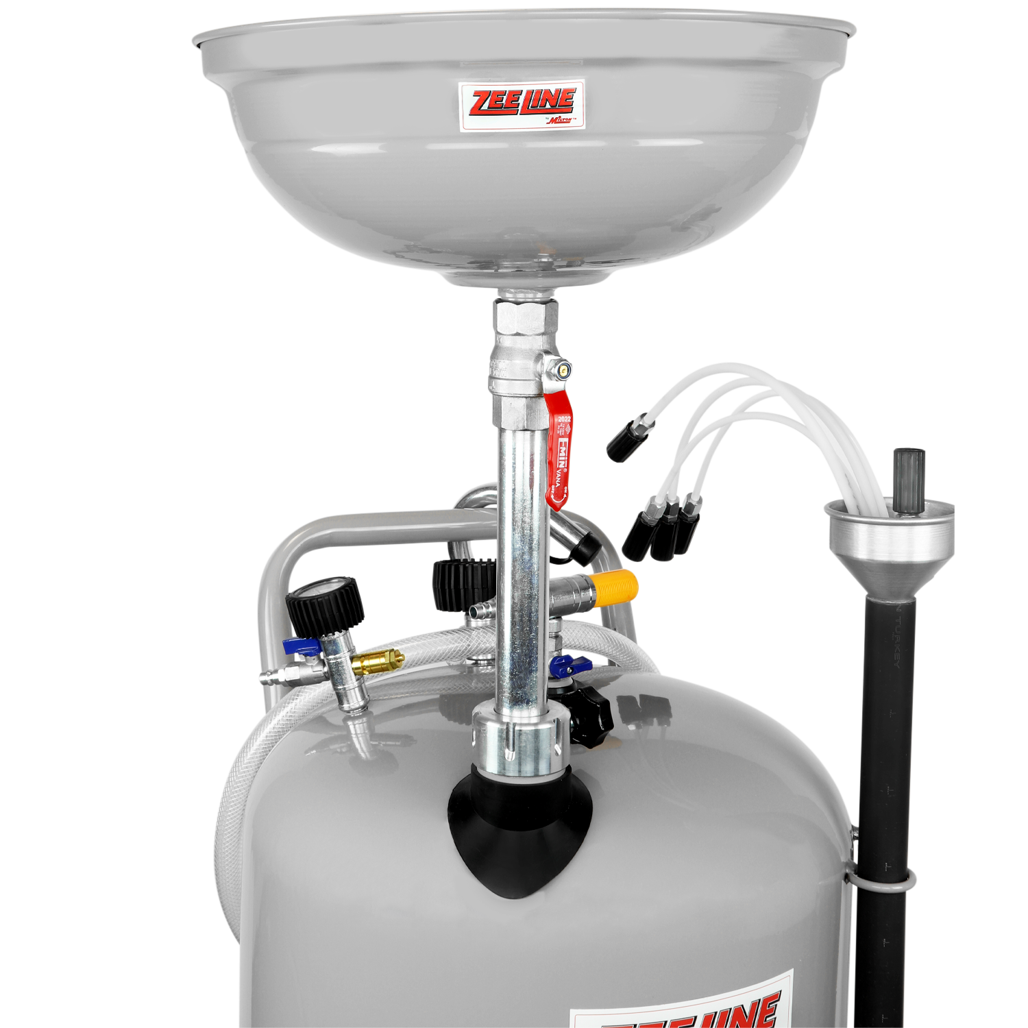 ZE21CM – 21-Gallon Professional Combination Oil Drain & Fluid Evacuator