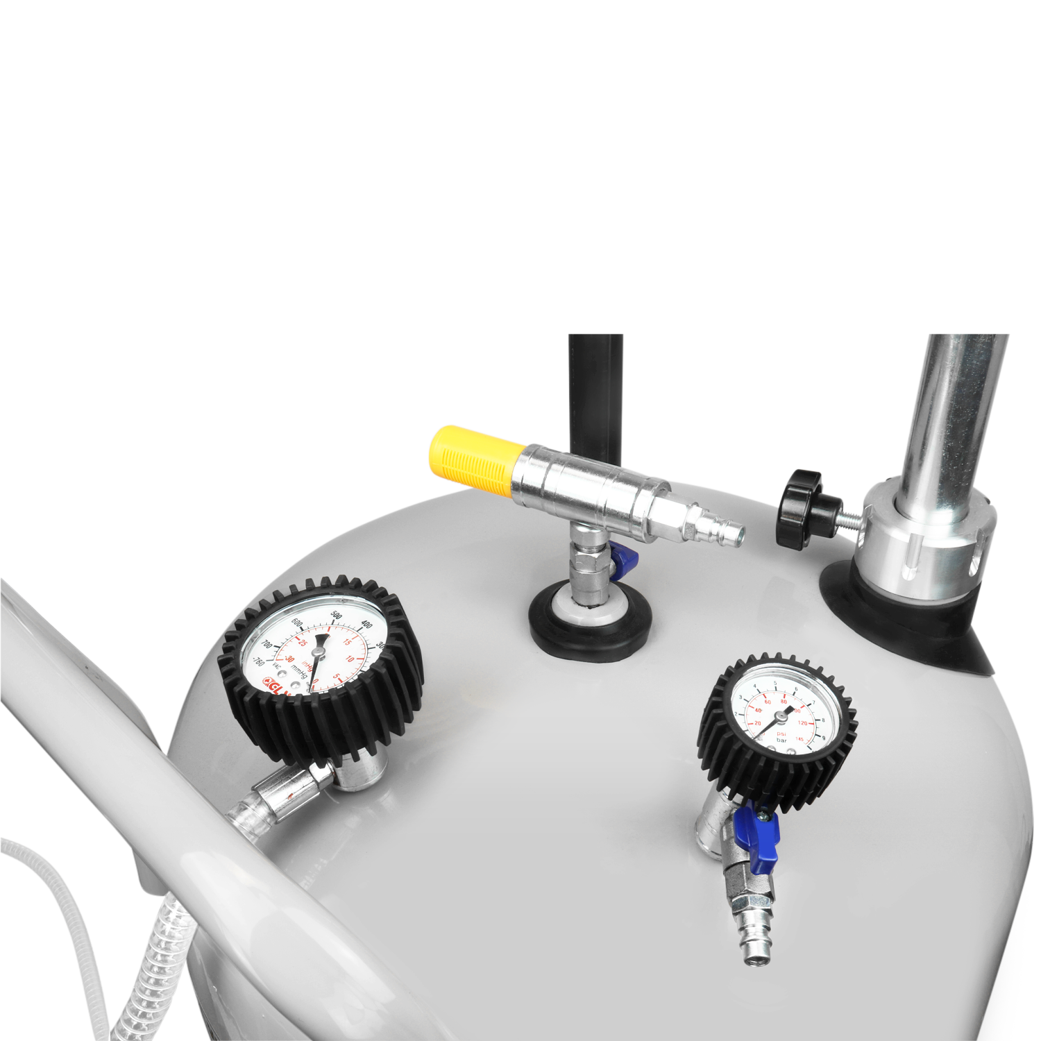 ZE21CM – 21-Gallon Professional Combination Oil Drain & Fluid Evacuator