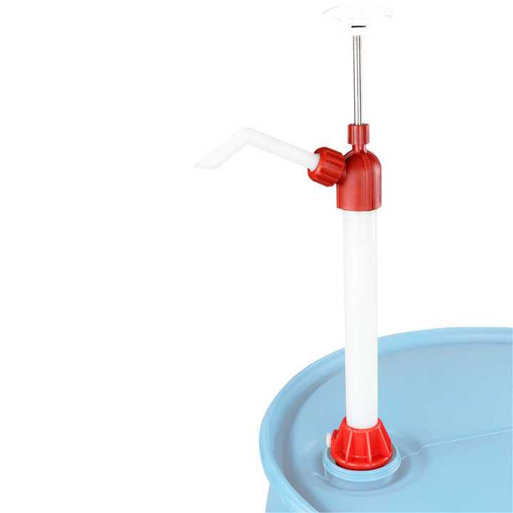 Versatile plastic lift pump designed for 15-55 gallon drums