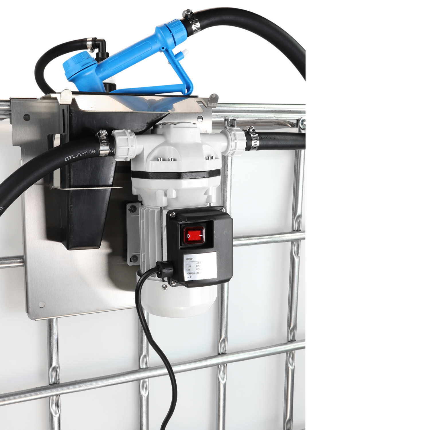 ZE9115-IBC2- DEF Electric Pump Kit w/Standard Nozzle