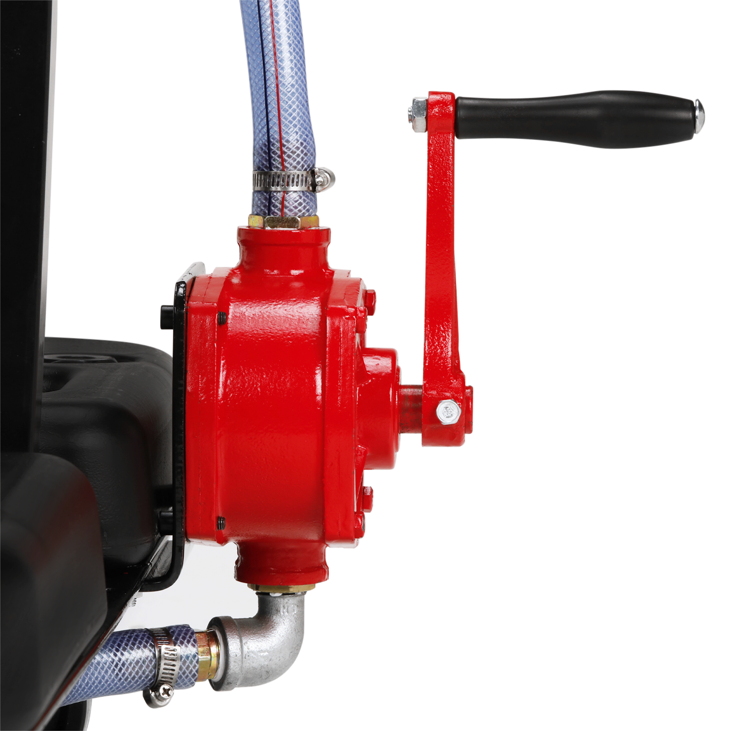 ZELP17-MP – 17-Gallon Poly Low-Profile Oil Drain w/manual evacuation pump