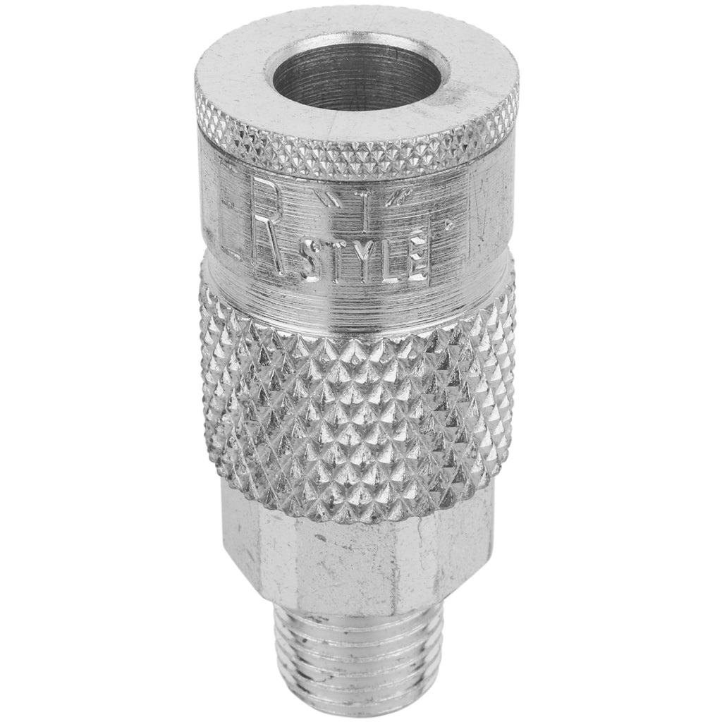 S-786ST - Milton® 1/4" Steel (T-Style) Quick-Connect Male Steel Coupler (Box of 10 Retail Packaging)