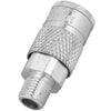 S-786ST - Milton® 1/4" Steel (T-Style) Quick-Connect Male Steel Coupler (Sold Individually)